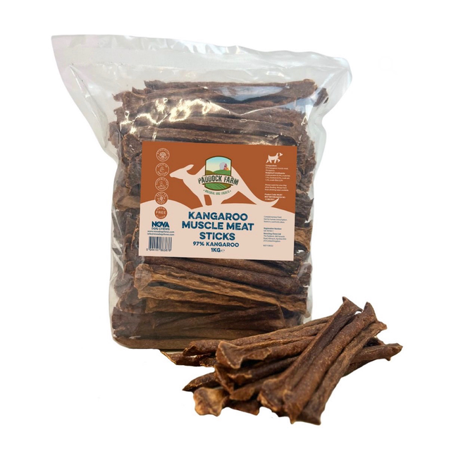 Kangaroo muscle meat stick