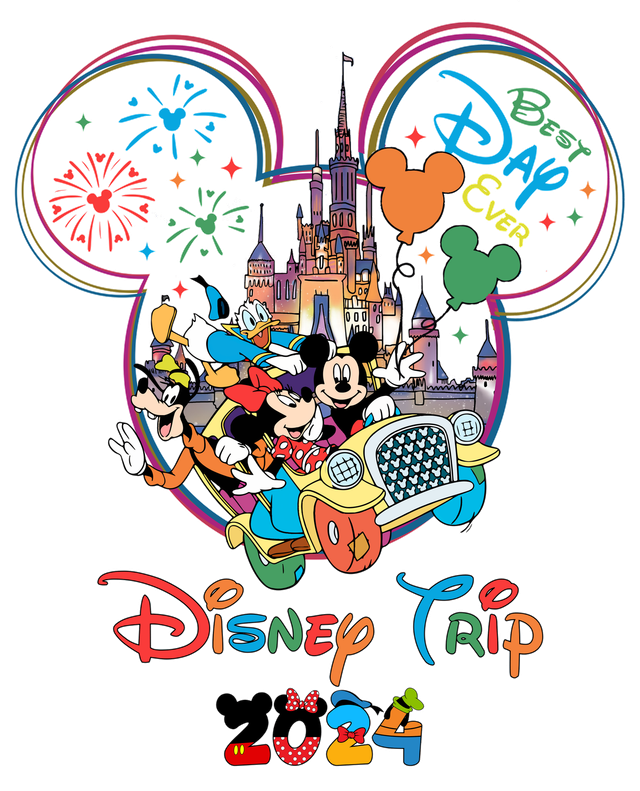 Disney Best Day Ever 2024 DTF   
