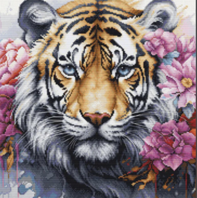 Cross Stitch Kit Luca-S - Wild Life Of Predator