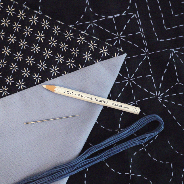 PREMIERS PAS EN SASHIKO | TRACER, BRODER, CONTEMPLER