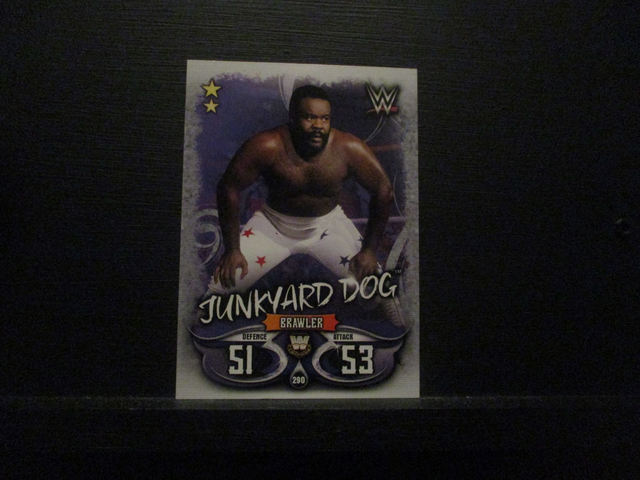 Junkyard Dog - W Legends Slam Attax Live Original Trading Card #290
