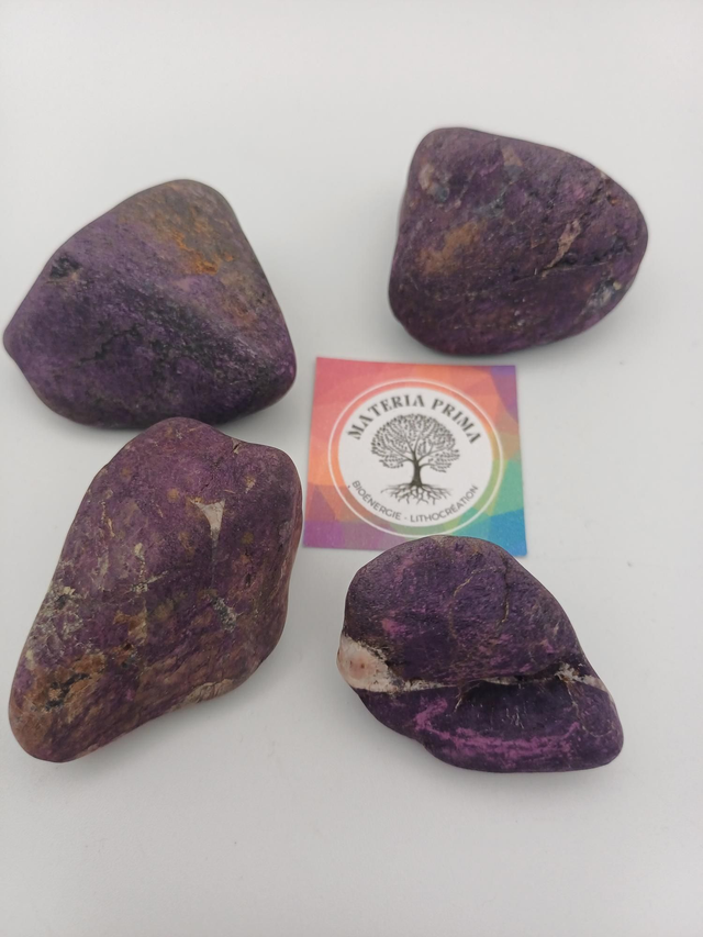 Purpurite (Pierre roulée)