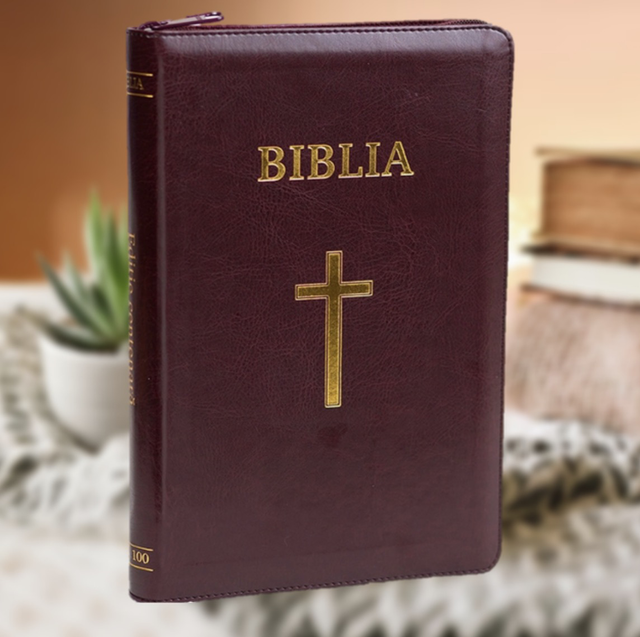 Biblia visiniu , cruce - Editia Centenara