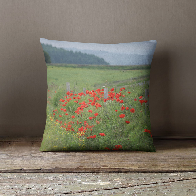 “Poppy Field” Cushion 