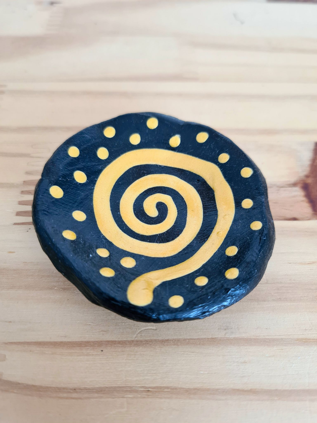 Porte bijoux - Noir et doré