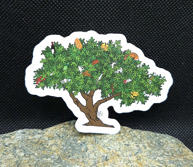 Sticker &quot;Arbre à apéro&quot;