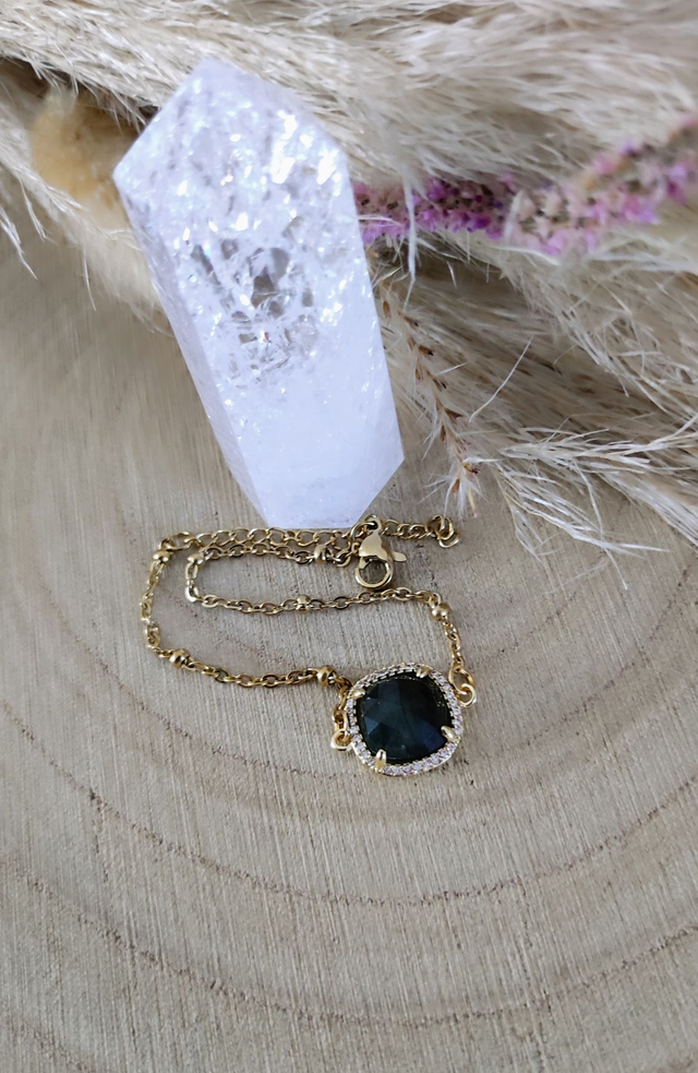 Bracelet "Éclat" Labradorite N°12
