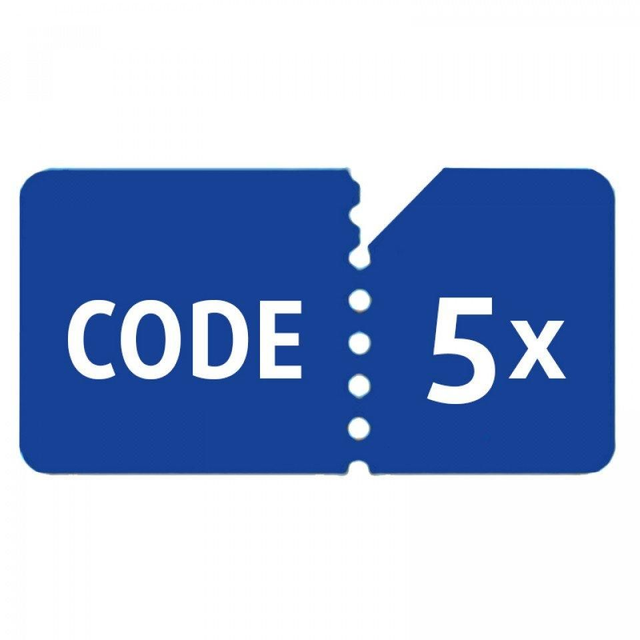 Westfalia Coupons x5 pour Autocode-Mini 