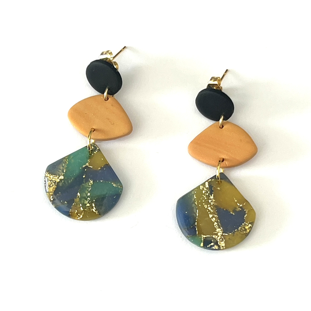 Boucles d’oreilles Sépia 