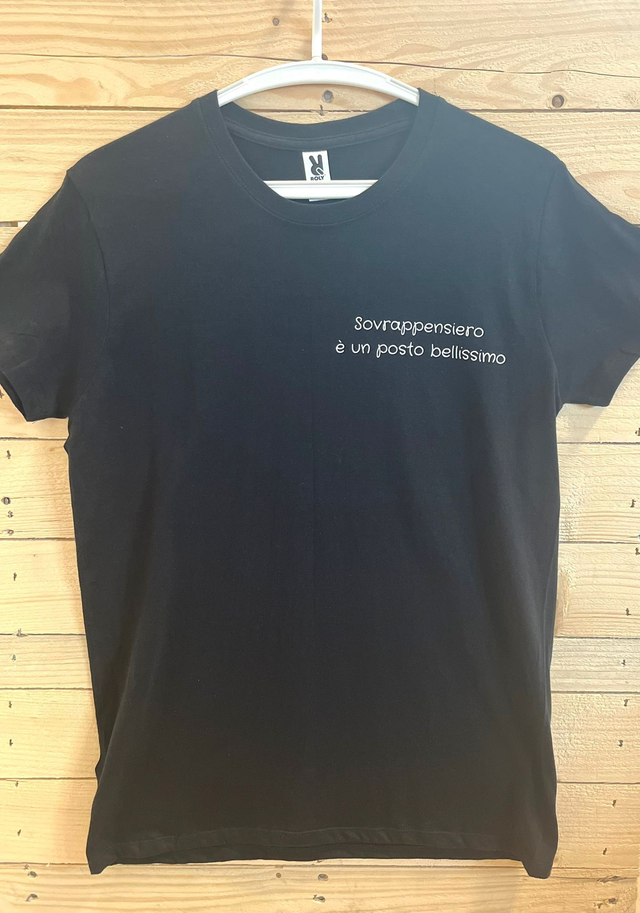 T-shirt "Sovrappensiero è un posto bellissimo"