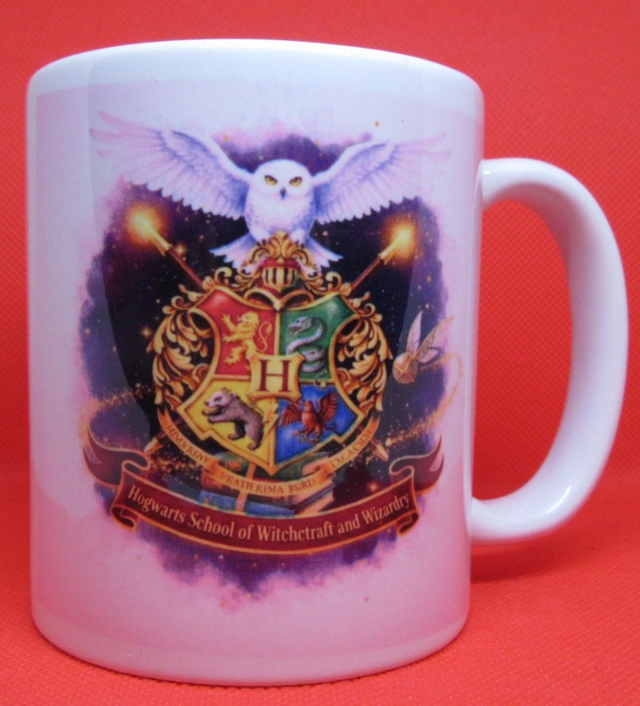Custom Unofficial Printed Double Sided Harry Potter Themed Boxed 11oz Mug.