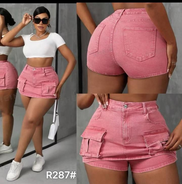 Short court style jupette 