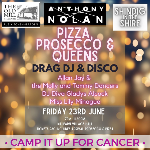 Pizza, Prosecco and Queens! 23rd June 2023