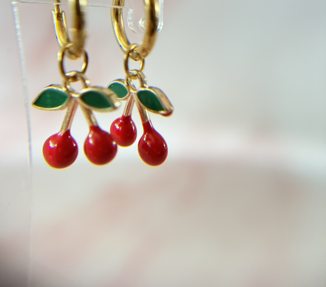 Oorbellen Cherry