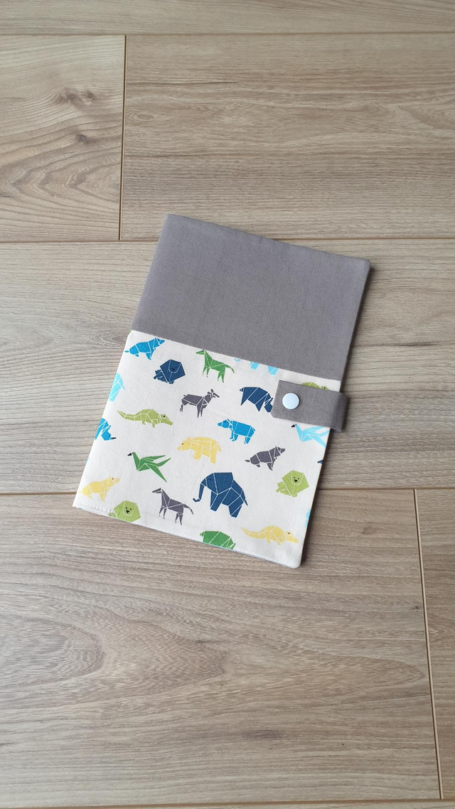 Carnet de santé Lamas Animaux Origami