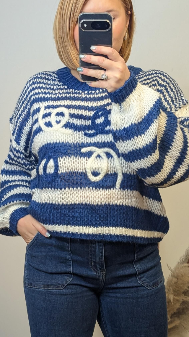 Ref P007 pull Amanda bleu TU 38/44 