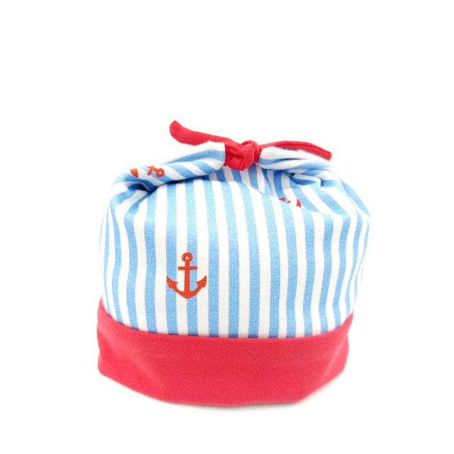 Pitouch ancres turquoise et rouge