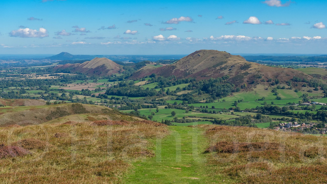 A View From The Mynd - limited edition poster print.