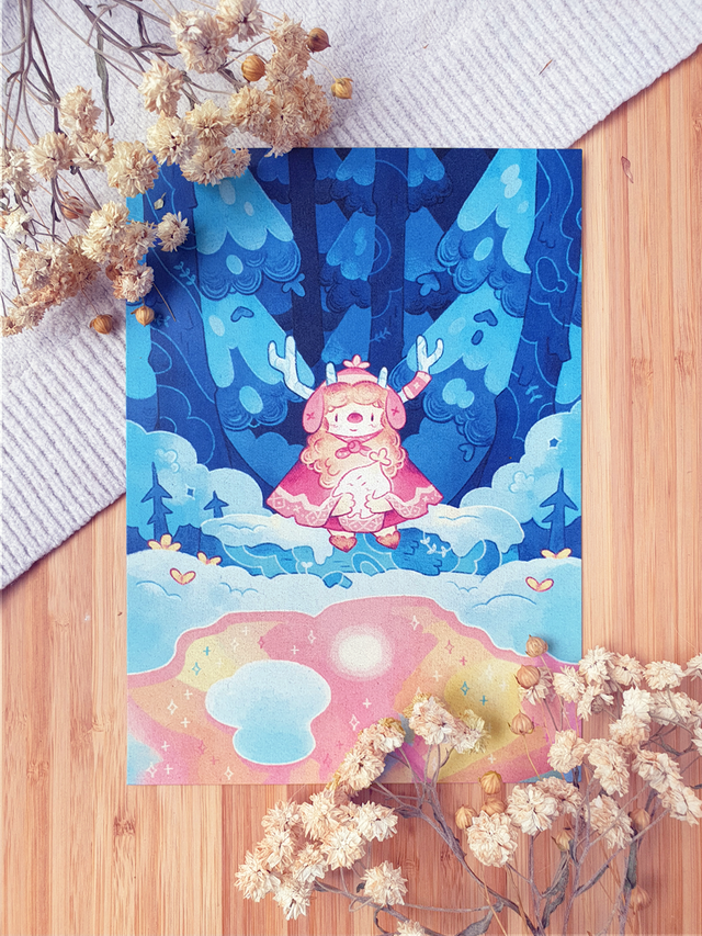 Illustration A5 « Un vœu pour le futur »