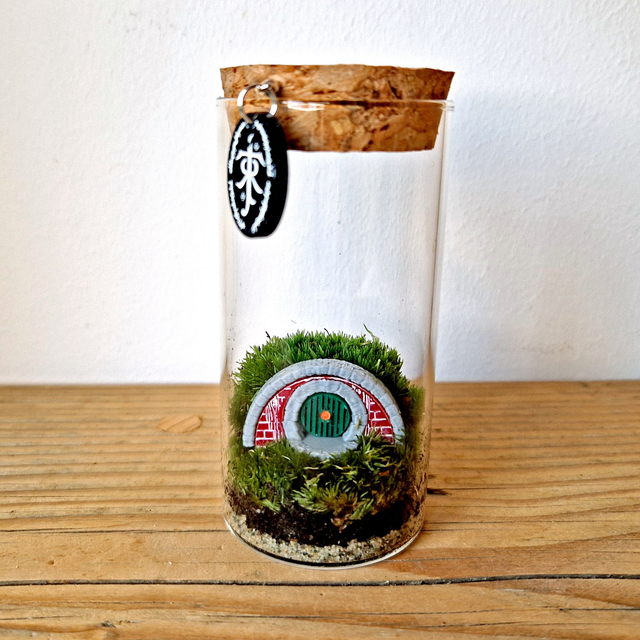 Hobbit Hole Terrarium Bottle 