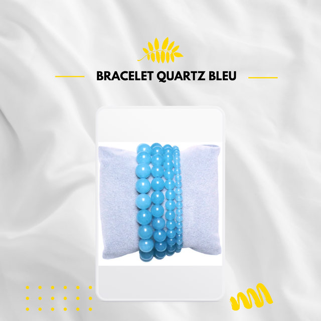 Bracelet Quartz Bleu