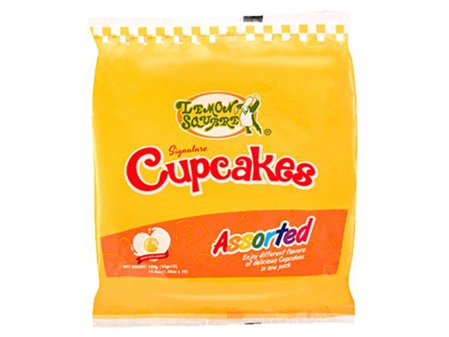 Lemon Square Cupcakes Assorted 10x30g