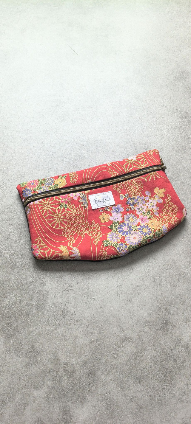 Pochette amovible "Collection Tissus Japonais" Fleurs