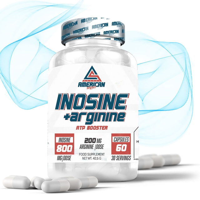 American Suplement | Inosine con Arginine | 60 cáp.