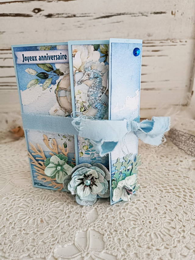 Kit + tuto Carte sac POP UP