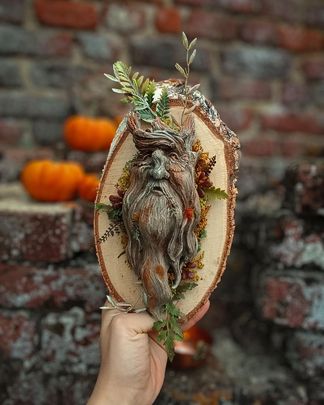Ent d'automne - Sculpture Fantastique 