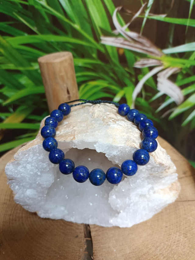 Bracelet en lapis-lazuli