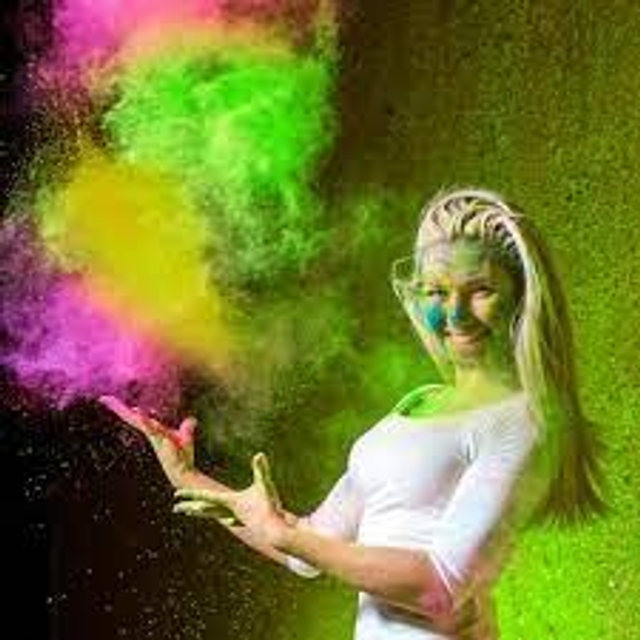 Neon UV Holi Powder 6 x 100g