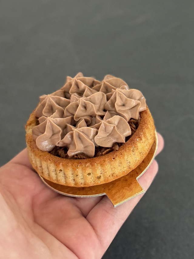 Tartelette renversée nutella