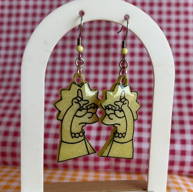 Pendientes Lisa