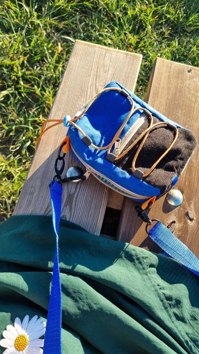 Sac Canadien (tente canadienne) Upcyclé - noir