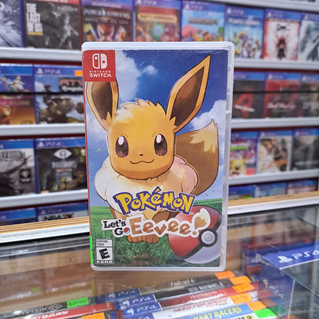 Pokemon Lets Eevee usado