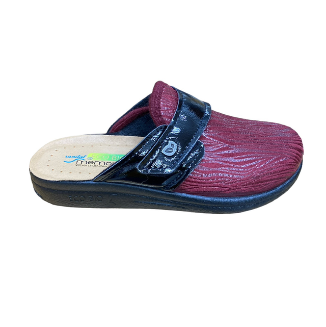 Ciabatte EcoBio memory - DP068 bordeaux