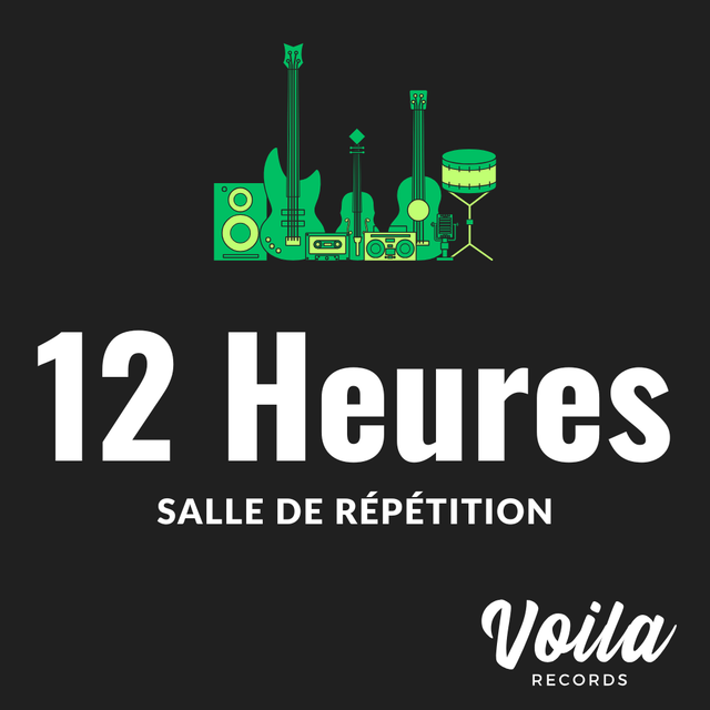 Salle de répétition - 12h (lockout)