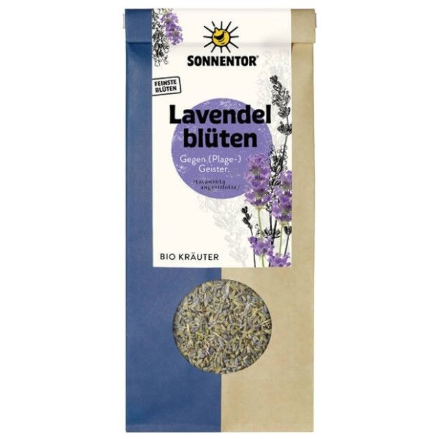 Sonnentor Lavendelblüten Tee lose 70g Packung