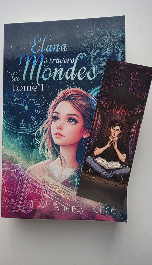 Marque-page – Cédric (Elana à travers les mondes)