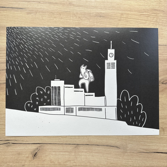 Čechovo Náměstí at Night