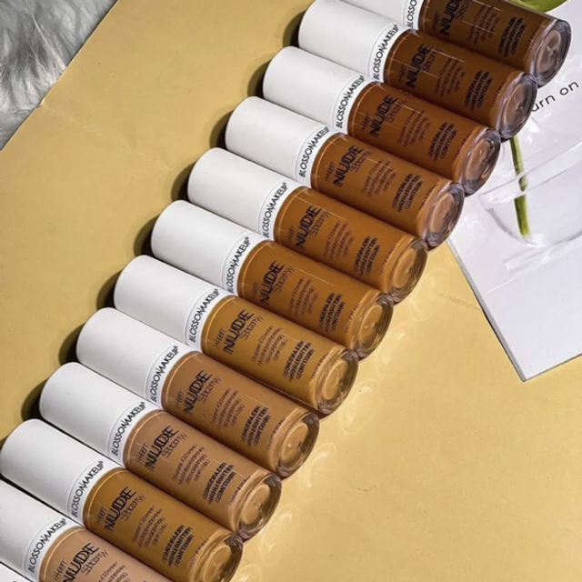 BLOSSOM - lot de 12 teintes Nude her peaux grasses 
