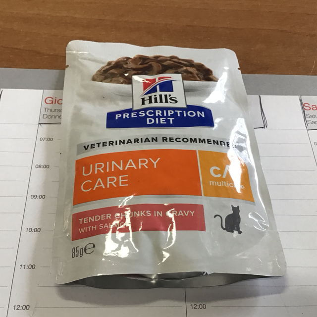 HILL’S URINARY KAT CARE C/D SALMONE 