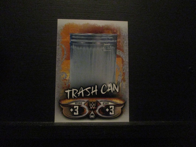 Trash Can - Boosts Slam Attax Live Original Trading Card #392
