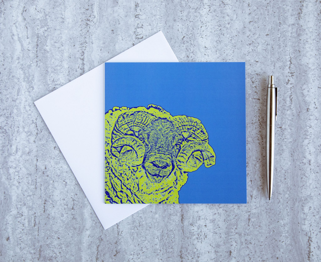 Baa Ram Ewe! Blank Card