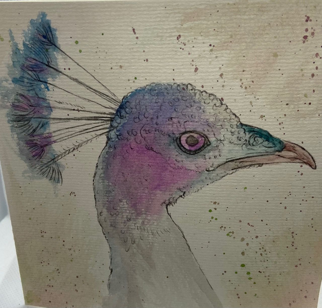 Hand painted Watercolour cards