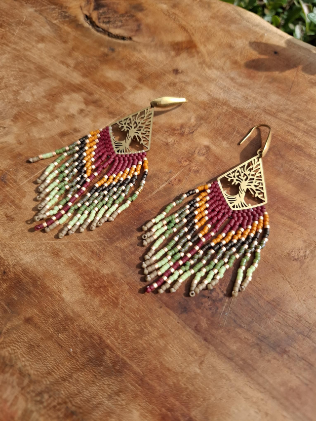Boucles d'oreilles "Gaïa"