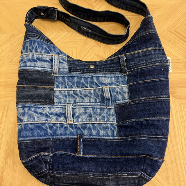 Wastebanned hobo bag