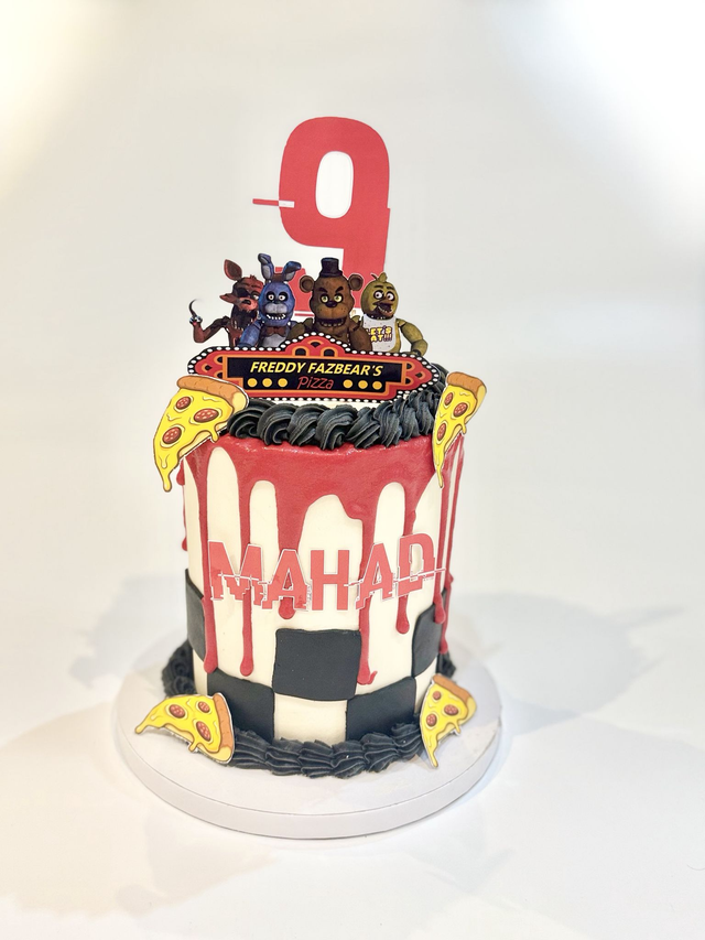 FNAF light up Birthday Cake