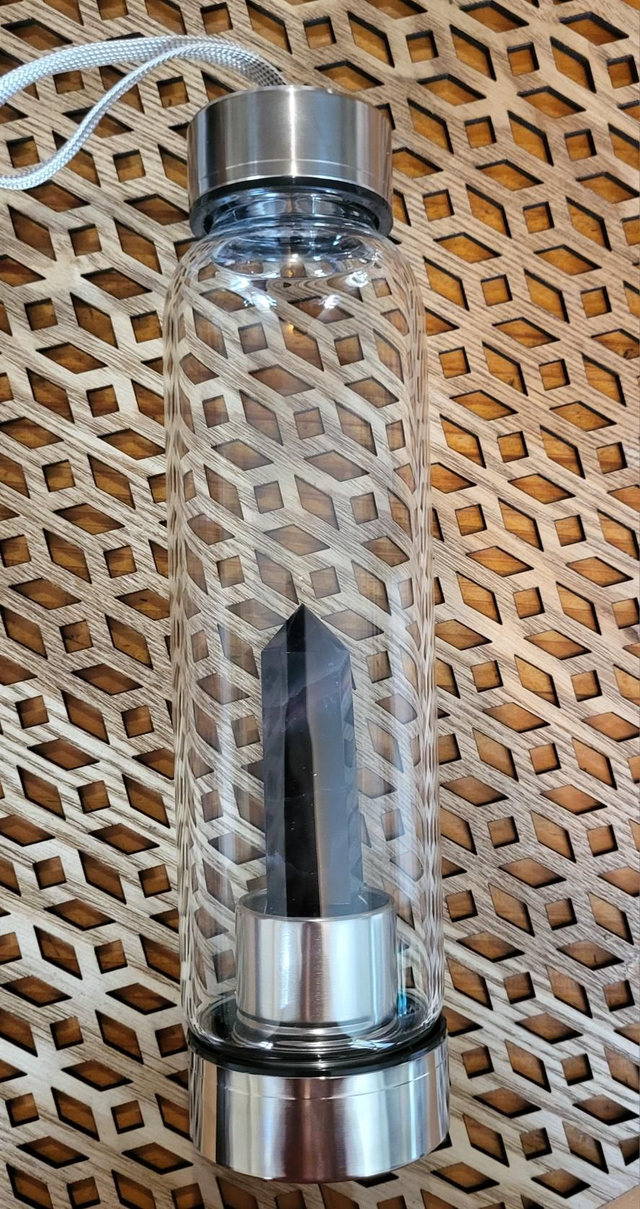 Bouteille acier inoxydable fluorite